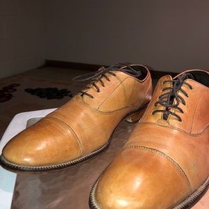 Cole Haan Light Tan Leather Shoes Size 10 1/2 M